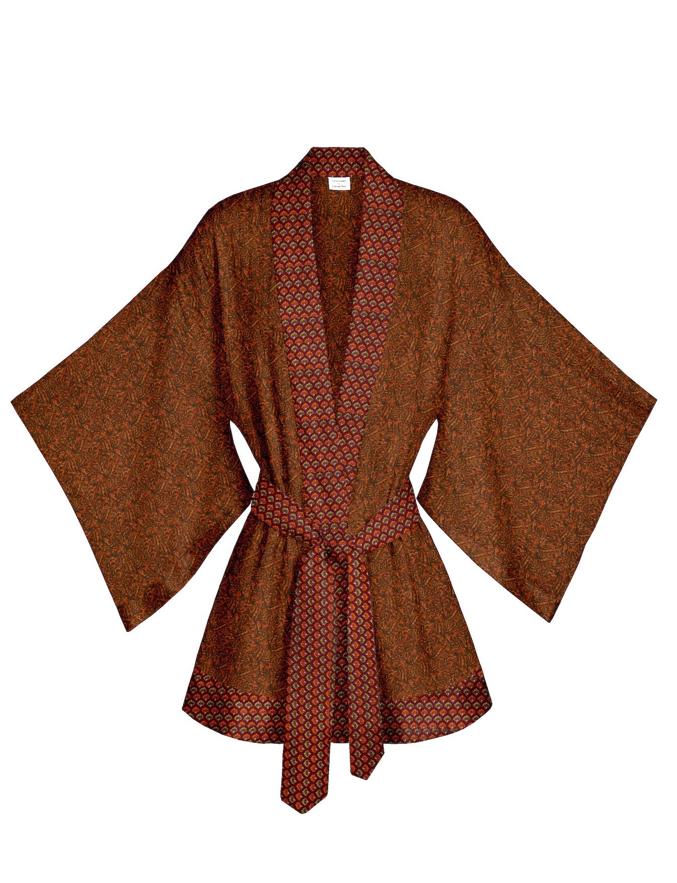 One Of A Kind Recyled Sari Kimono #76