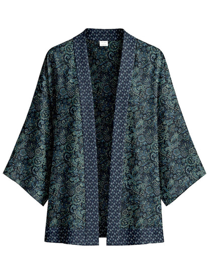 One Of A Kind Recyled Sari Kimono #77