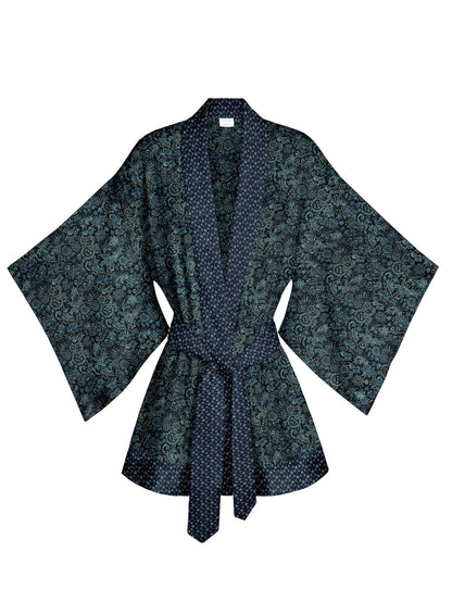 One Of A Kind Recyled Sari Kimono #77