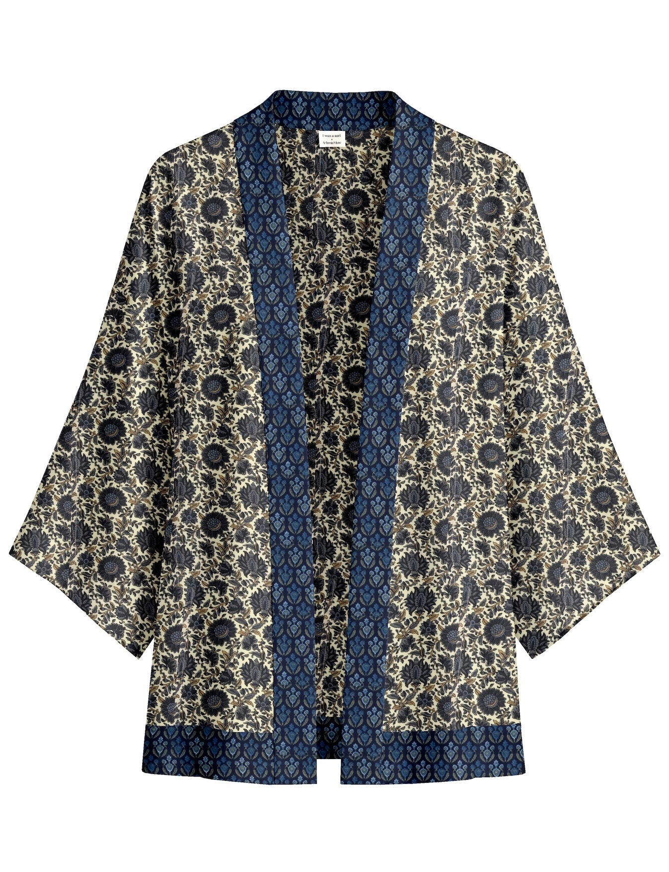 One Of A Kind Recyled Sari Kimono #78