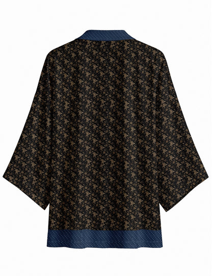 One Of A Kind Recyled Sari Kimono #79