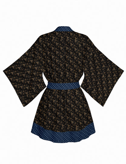 One Of A Kind Recyled Sari Kimono #79