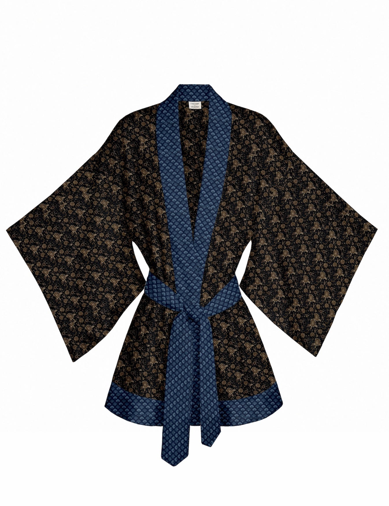 One Of A Kind Recyled Sari Kimono #79