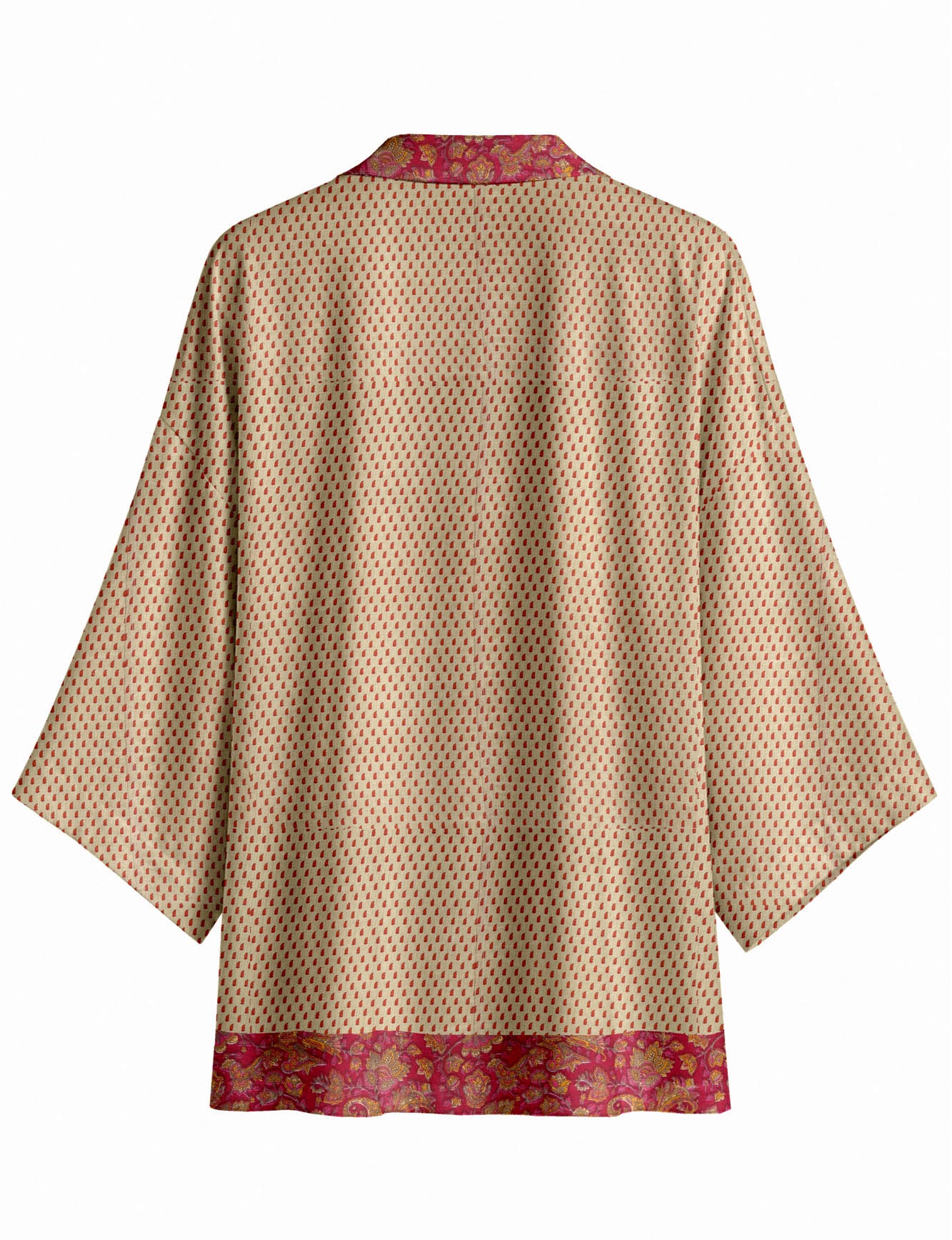 One Of A Kind Recyled Sari Kimono #7