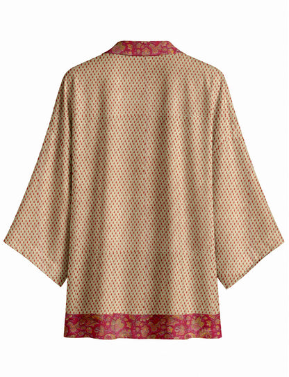 One Of A Kind Recyled Sari Kimono #7