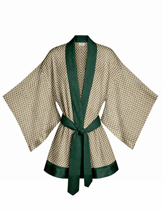 One Of A Kind Recyled Sari Kimono #8
