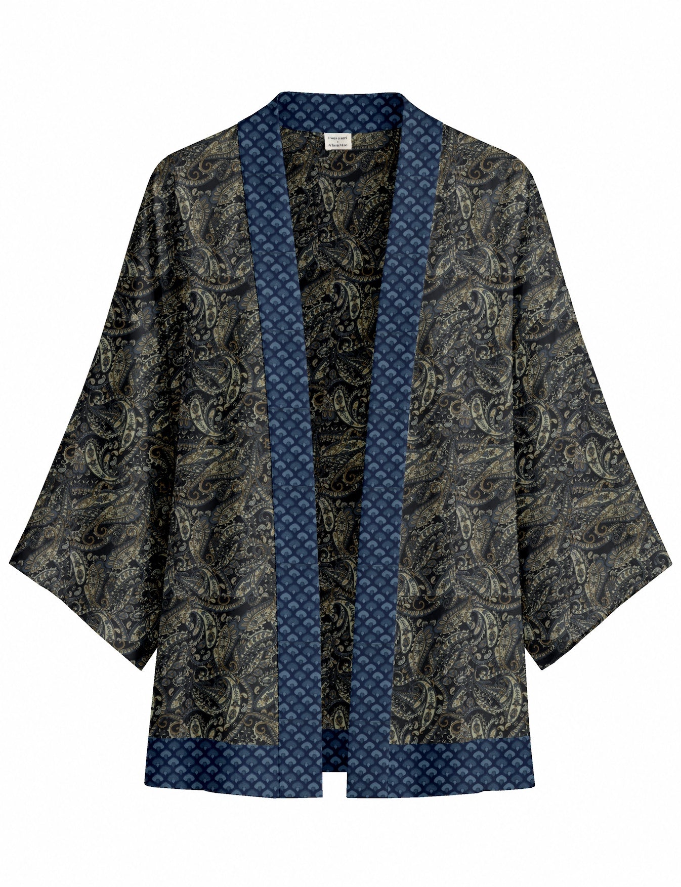 One Of A Kind Recyled Sari Kimono #82