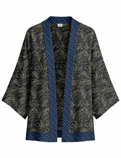One Of A Kind Recyled Sari Kimono #82