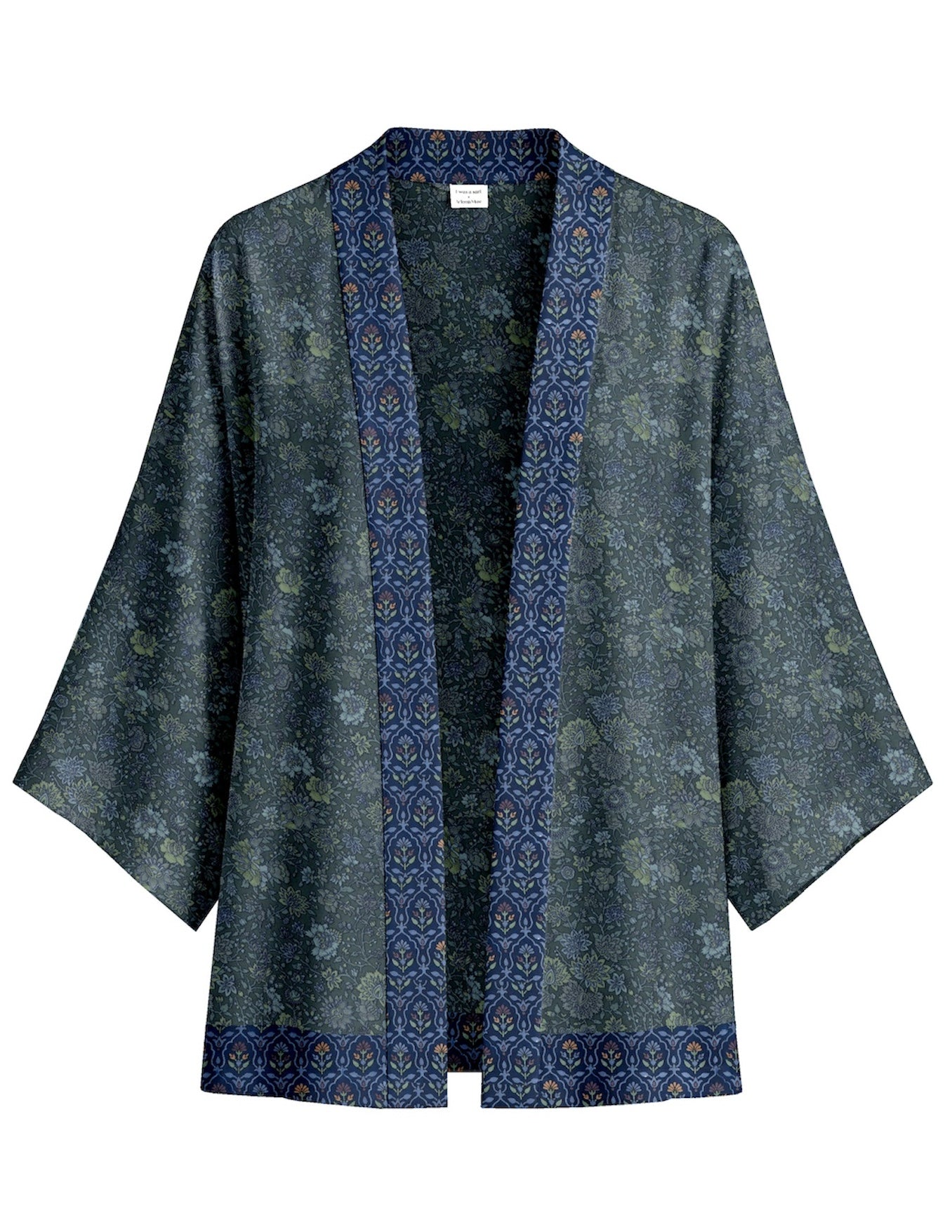 One Of A Kind Recyled Sari Kimono #83