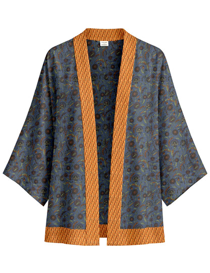 One Of A Kind Recyled Sari Kimono #84