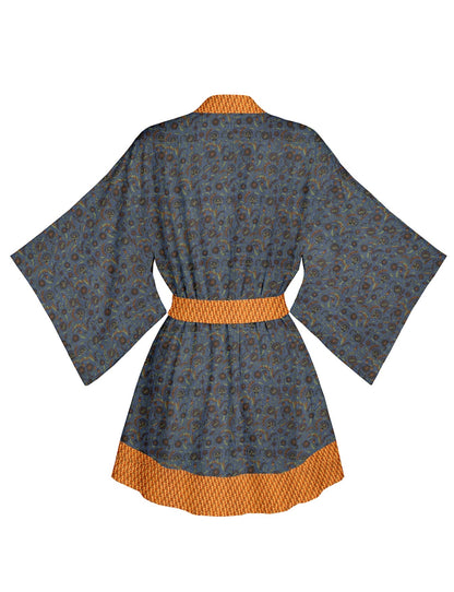 One Of A Kind Recyled Sari Kimono #84