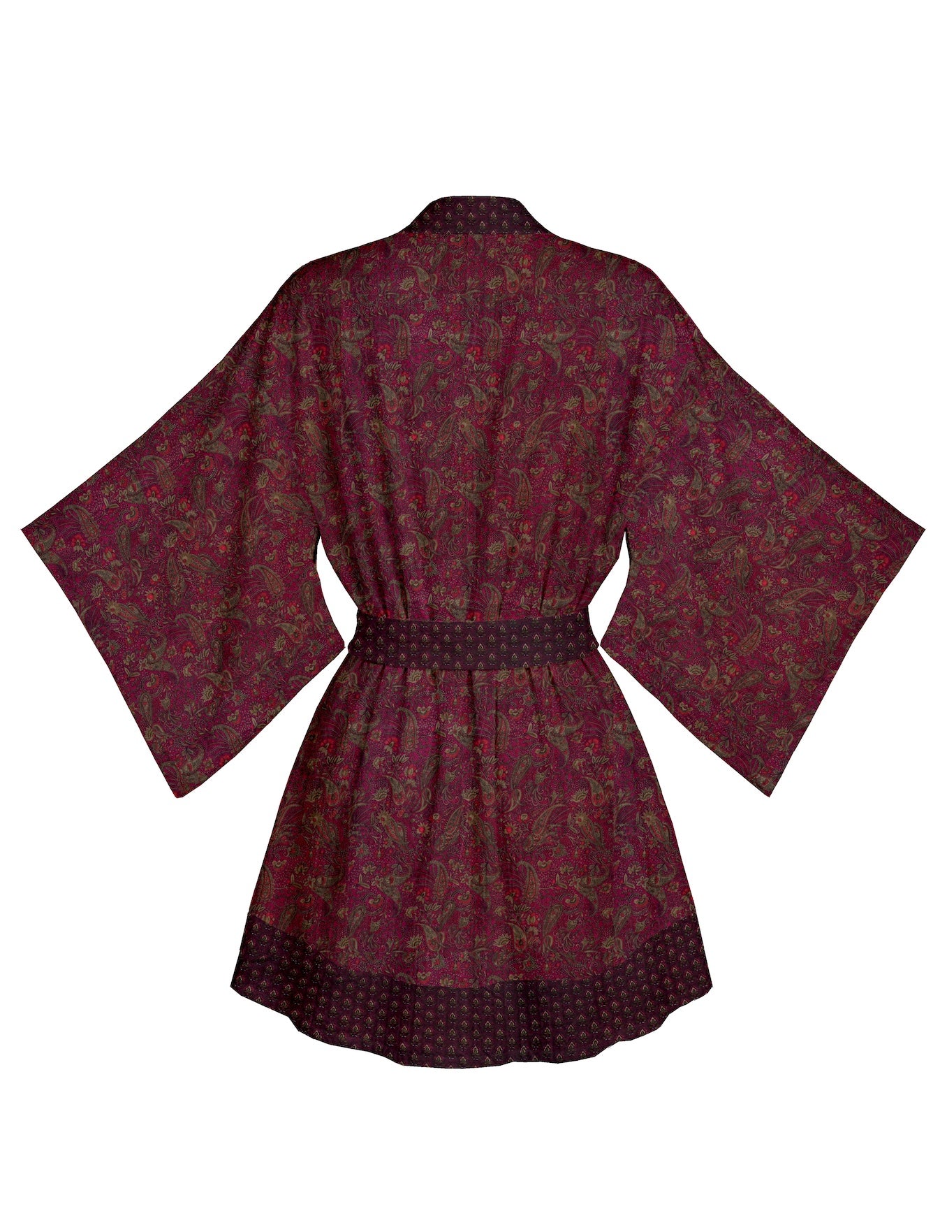 One Of A Kind Recyled Sari Kimono #85