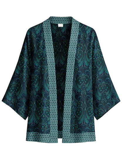 One Of A Kind Recyled Sari Kimono #86