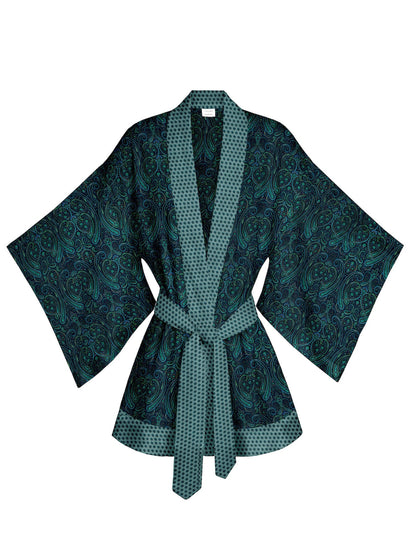 One Of A Kind Recyled Sari Kimono #86