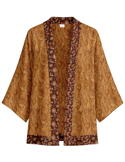 One Of A Kind Recyled Sari Kimono #88