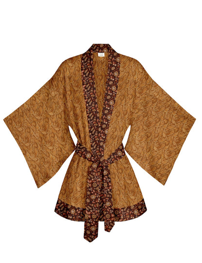 One Of A Kind Recyled Sari Kimono #88
