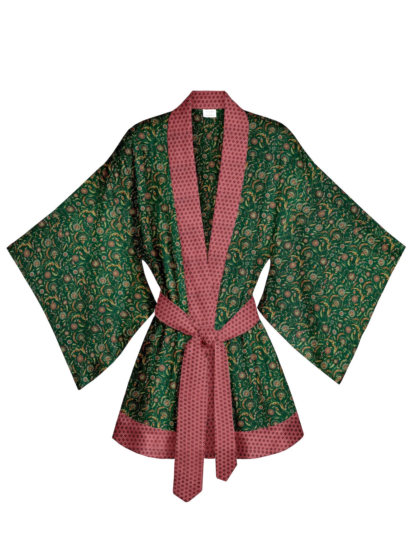 One Of A Kind Recyled Sari Kimono #90