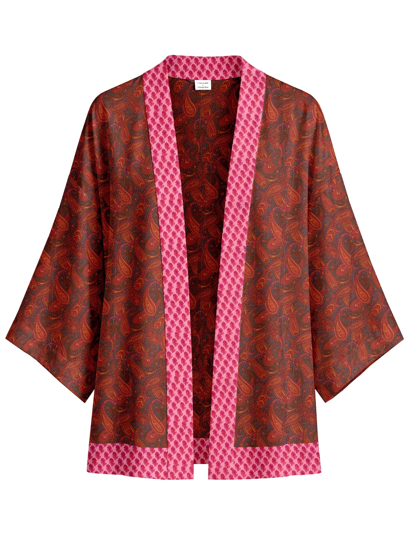 One Of A Kind Recyled Sari Kimono #91