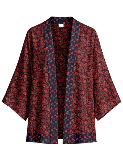 One Of A Kind Recyled Sari Kimono #92