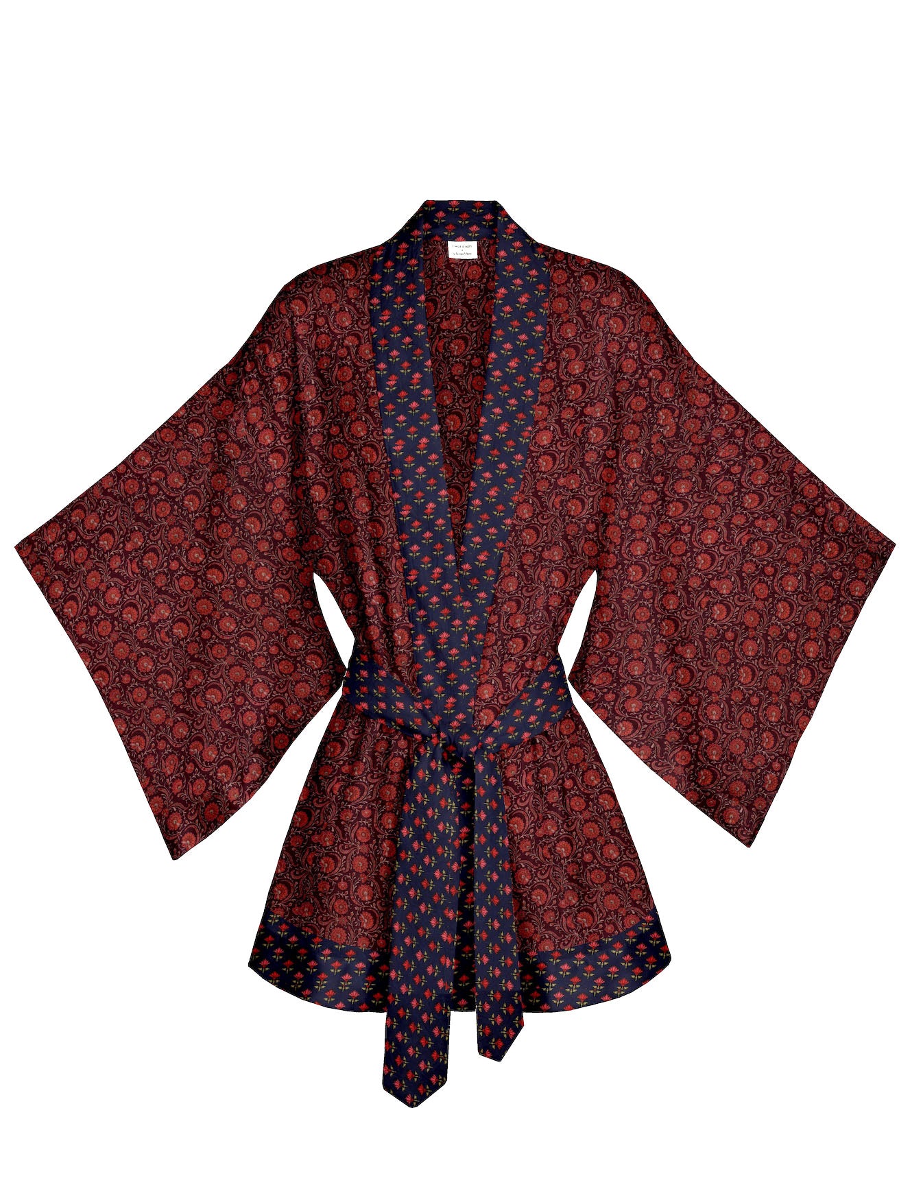 One Of A Kind Recyled Sari Kimono #92