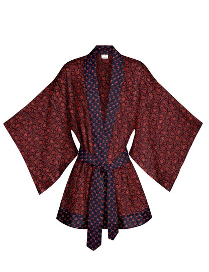 One Of A Kind Recyled Sari Kimono #92