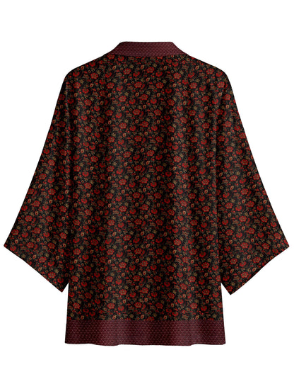 One Of A Kind Recyled Sari Kimono #93