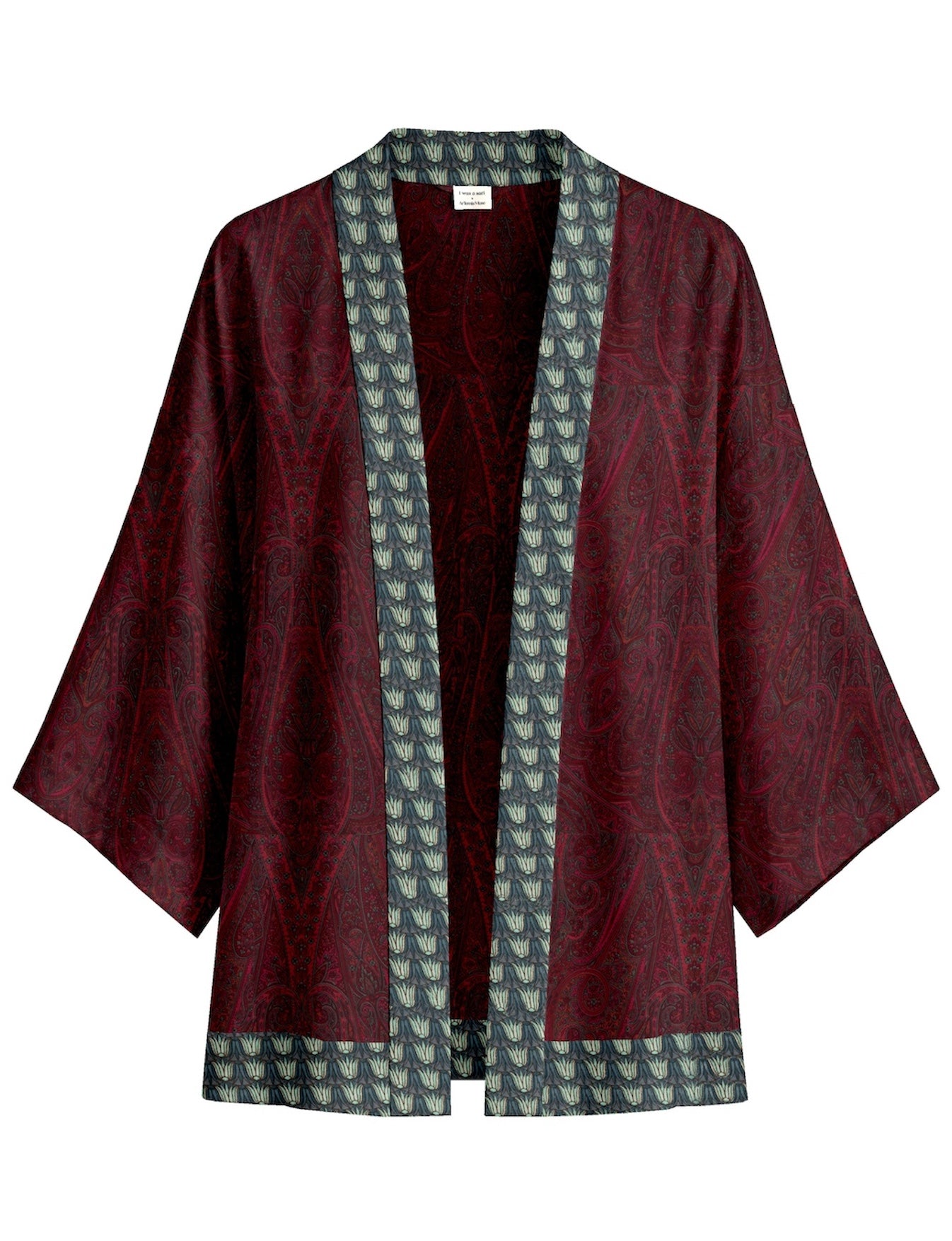 One Of A Kind Recyled Sari Kimono #94