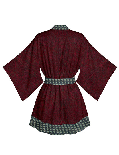 One Of A Kind Recyled Sari Kimono #94