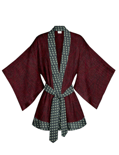 One Of A Kind Recyled Sari Kimono #94
