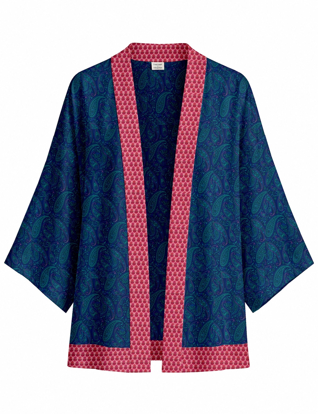 One Of A Kind Recyled Sari Kimono #95