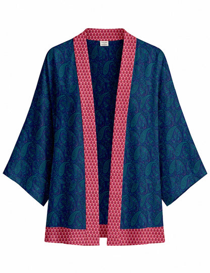 One Of A Kind Recyled Sari Kimono #95