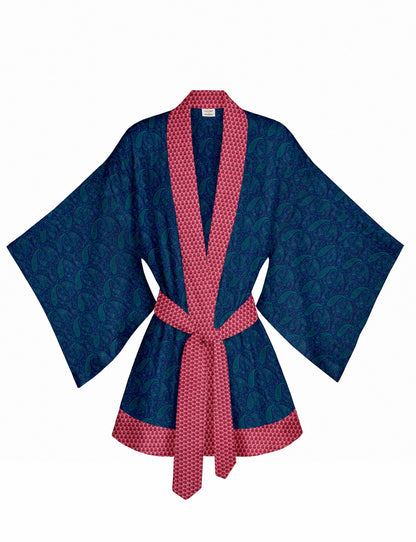 One Of A Kind Recyled Sari Kimono #95