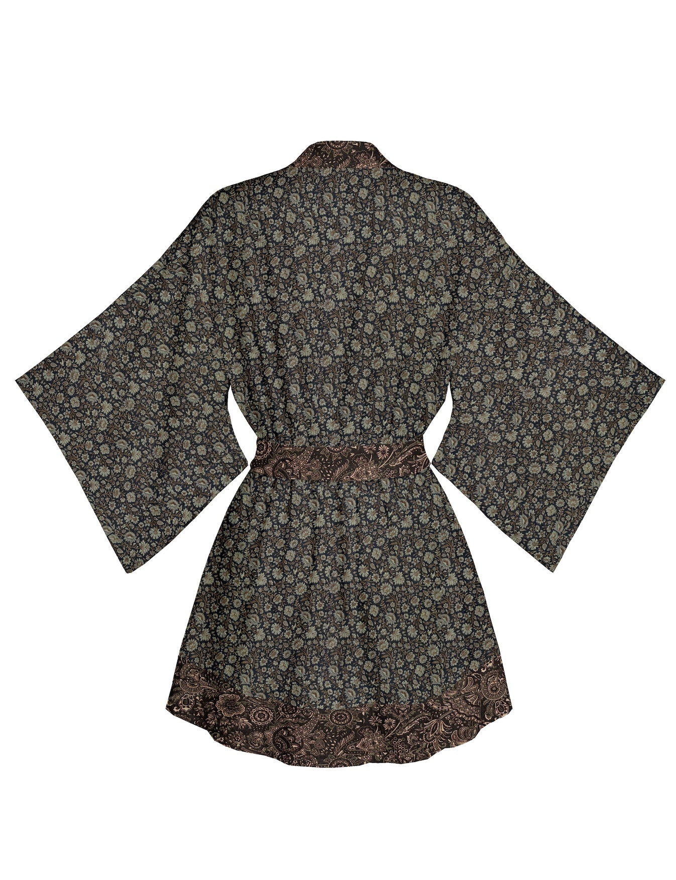 One Of A Kind Recyled Sari Kimono #96