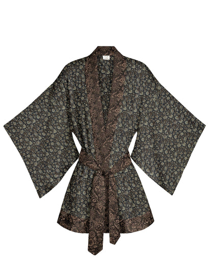 One Of A Kind Recyled Sari Kimono #96
