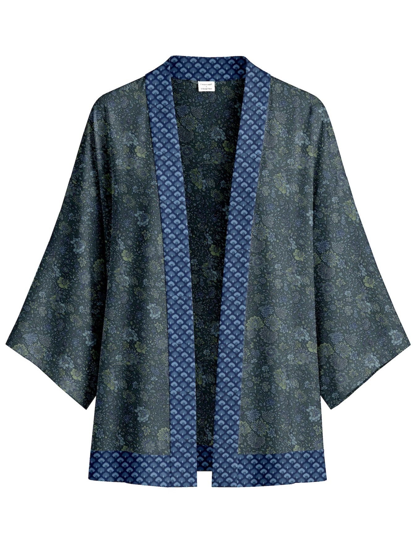 One Of A Kind Recyled Sari Kimono #98