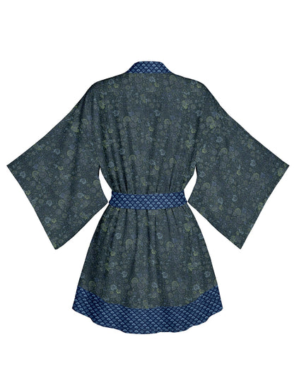 One Of A Kind Recyled Sari Kimono #98