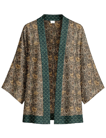 One Of A Kind Recyled Sari Kimono #99
