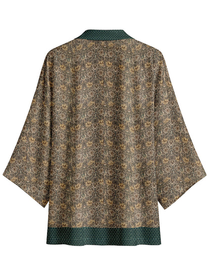 One Of A Kind Recyled Sari Kimono #99