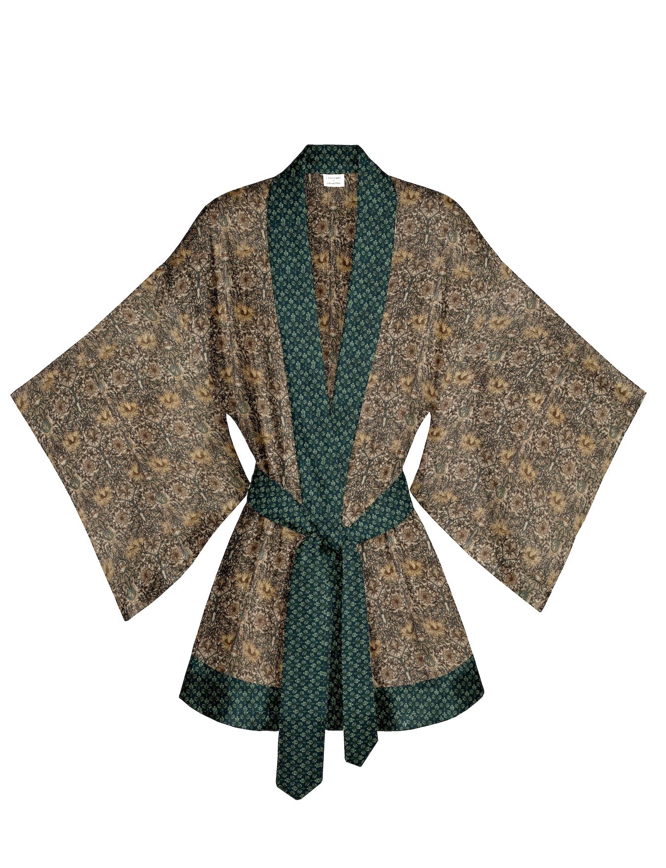 One Of A Kind Recyled Sari Kimono #99