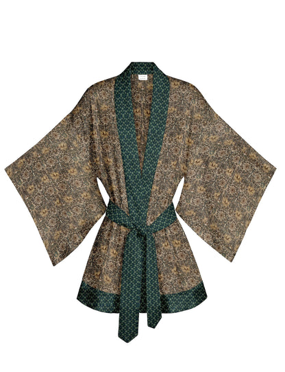 One Of A Kind Recyled Sari Kimono #99