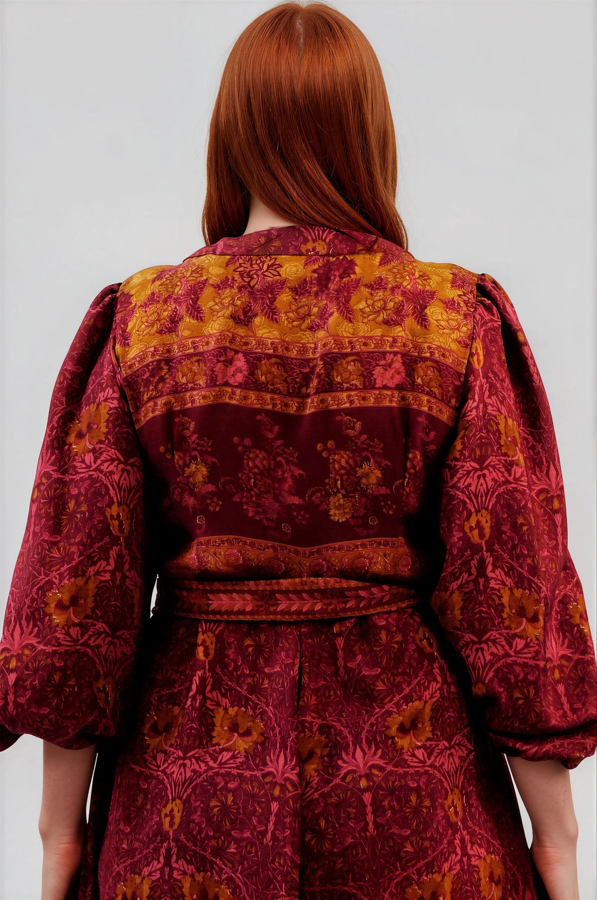One Of A Kind Recyled Wrap Mini Dress #M39