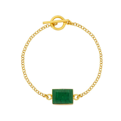 Delta Green Malachite Bracelet