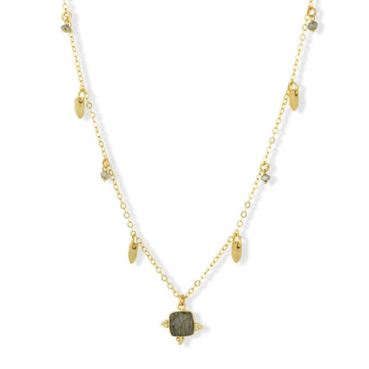 Asia Necklace Labradorite